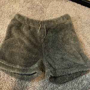 Women’s fuzzy shorts